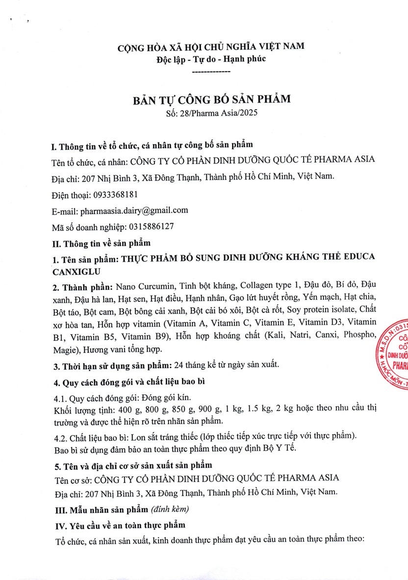Giấy công bố